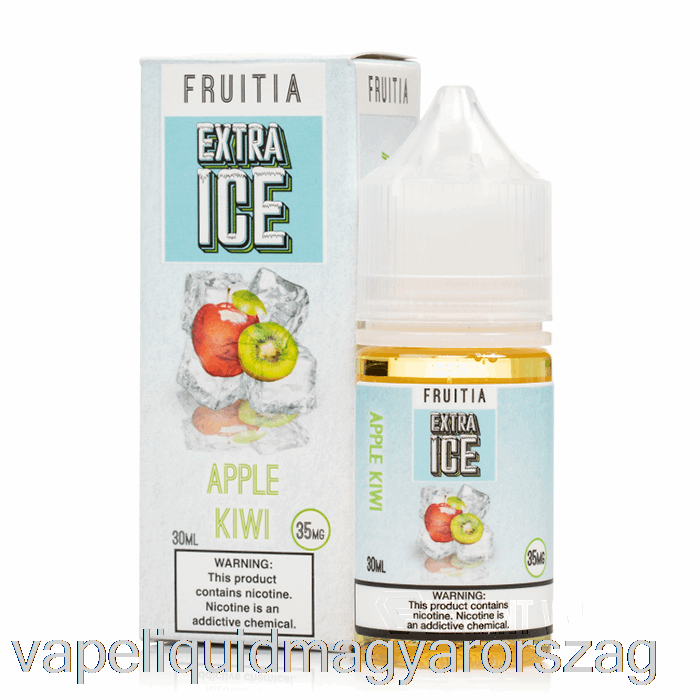 Alma Kivi - Extra Jég - Gyümölcsös Sók - 30 Ml 35 Mg Vape E Cigi